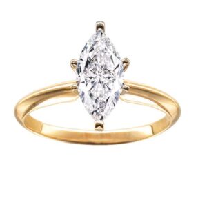Stunning 1/2CT Marquise Solitaire